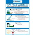 Think Safe First Voice CPR/AED Poster Set, 8in X 10in, 2/Pack POSTER-3
